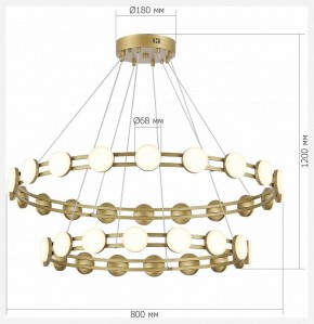 Подвесная люстра ST-Luce MONRO SL6610.203.36 в Режи - rezh.ok-mebel.com | фото 4