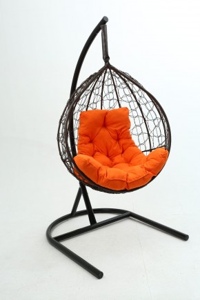 Подвесное кресло Бароло (коричневый/оранжевый) в Режи - rezh.ok-mebel.com | фото