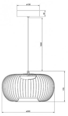 Подвесной светильник Arte Lamp Flare A3527SP-12BK в Режи - rezh.ok-mebel.com | фото 3