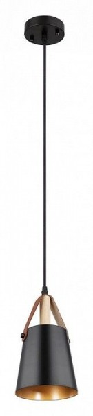 Подвесной светильник Arte Lamp Thomas A7032SP-1BK в Режи - rezh.ok-mebel.com | фото 2
