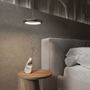 Подвесной светильник Eurosvet Crespella 90034/1 золото в Режи - rezh.ok-mebel.com | фото 5