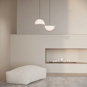 Подвесной светильник Eurosvet Emisfero 50083/2 LED золото в Режи - rezh.ok-mebel.com | фото 2