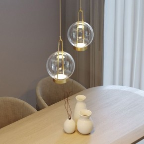 Подвесной светильник Eurosvet Frasco 50267/1 LED латунь в Режи - rezh.ok-mebel.com | фото 4