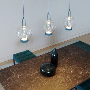 Подвесной светильник Eurosvet Frasco 50267/1 LED синий в Режи - rezh.ok-mebel.com | фото 4
