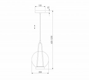 Подвесной светильник Eurosvet Frasco 50267/1 LED синий в Режи - rezh.ok-mebel.com | фото 5