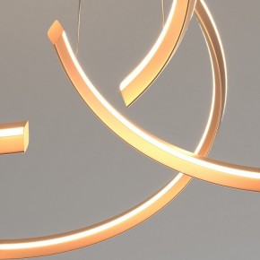Подвесной светильник Eurosvet Gap 90180/3 золото в Режи - rezh.ok-mebel.com | фото 6
