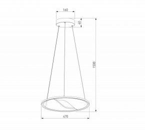 Подвесной светильник Eurosvet Occhio 40026/1 LED серый в Режи - rezh.ok-mebel.com | фото 5