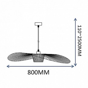 Подвесной светильник Imperiumloft HAT Black ﻿HAT01 в Режи - rezh.ok-mebel.com | фото 3
