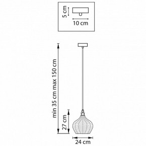 Подвесной светильник Lightstar Rocco 793116 в Режи - rezh.ok-mebel.com | фото 6