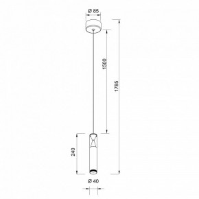 Подвесной светильник Mantra Spark 8966 в Режи - rezh.ok-mebel.com | фото 2