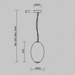 Подвесной светильник Maytoni Bruma MOD397PL-L19CH3K в Режи - rezh.ok-mebel.com | фото 6