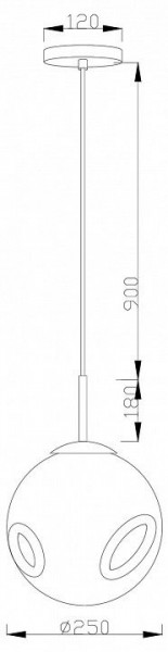 Подвесной светильник Moderli Amo V11520-1P в Режи - rezh.ok-mebel.com | фото 6