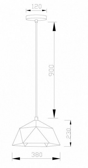 Подвесной светильник Moderli Genoa V11559-1P в Режи - rezh.ok-mebel.com | фото 5