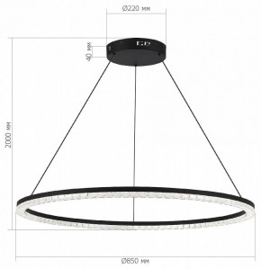 Подвесной светильник ST-Luce EUCLIDICS SL1018.413.01 в Режи - rezh.ok-mebel.com | фото 5