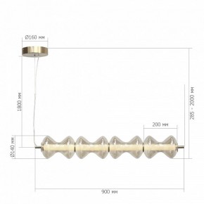 Подвесной светильник ST-Luce SPINE SL6136.223.01 в Режи - rezh.ok-mebel.com | фото 5