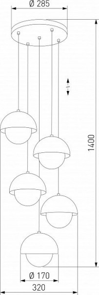 Подвесной светильник TK Lighting Bono 10214 Bono в Режи - rezh.ok-mebel.com | фото 4