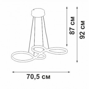 Подвесной светильник Vitaluce V3892 V3892-1/1S в Режи - rezh.ok-mebel.com | фото 5