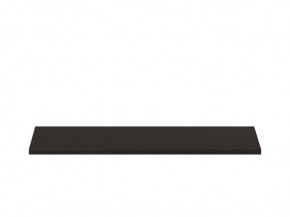 Полка ОРИОН для шкафа широкая, цвет Дуб Венге в Режи - rezh.ok-mebel.com | фото 2