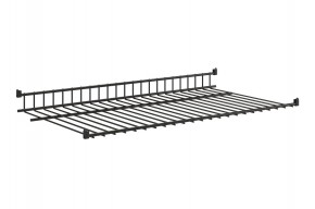 Полка сотовая L695 (черный муар) в Режи - rezh.ok-mebel.com | фото