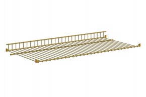 Полка сотовая L695 (золото) в Режи - rezh.ok-mebel.com | фото