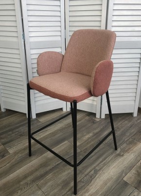 Полубарный стул NYX (H=65cm) VF109 розовый / VF110 брусничный М-City в Режи - rezh.ok-mebel.com | фото 3