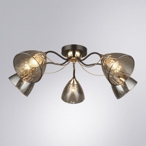 Потолочная люстра Arte Lamp Lily A4366PL-5BK в Режи - rezh.ok-mebel.com | фото 2
