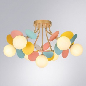 Потолочная люстра Arte Lamp Peacock A1369PL-7MD в Режи - rezh.ok-mebel.com | фото 2