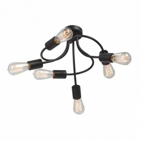 Потолочная люстра Vitaluce V3928 V3928-1/6PL в Режи - rezh.ok-mebel.com | фото 3