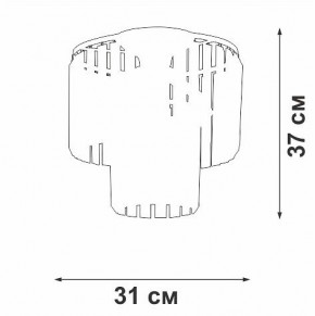 Потолочная люстра Vitaluce V5153 V5153-1/4PL в Режи - rezh.ok-mebel.com | фото 4