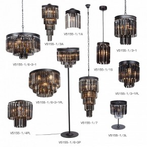 Потолочная люстра Vitaluce V5155 V5155-1/4PL в Режи - rezh.ok-mebel.com | фото 5