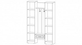 ЛИБЕРТИ Прихожая МДФ (Белое дерево) в Режи - rezh.ok-mebel.com | фото 2