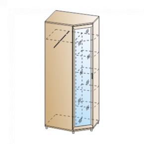 Прихожая Мелисса композиция 10 (Ясень Асахи) в Режи - rezh.ok-mebel.com | фото 6