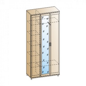 Прихожая Мелисса композиция 2 (Снежный ясень) в Режи - rezh.ok-mebel.com | фото 2