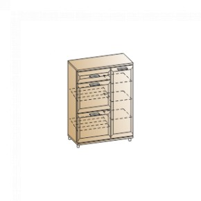Прихожая Мелисса композиция 6 (Акация Молдау) в Режи - rezh.ok-mebel.com | фото 3