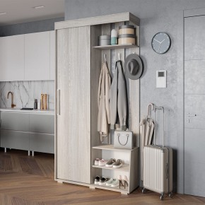 Прихожая Зара ПР-01 (ясень белый) в Режи - rezh.ok-mebel.com | фото 4