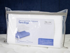 PROxSON Подушка Terra Ergo (Страйп сатин) 40x60 в Режи - rezh.ok-mebel.com | фото 10