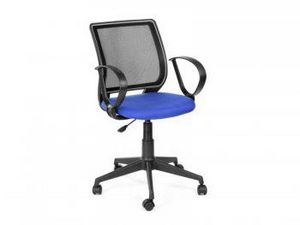 Кресло офисное Эксперт Рондо (черный/синий) в Режи - rezh.ok-mebel.com | фото 1
