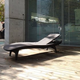 Шезлонг Пацифик (Pacific) капучино в Режи - rezh.ok-mebel.com | фото 2