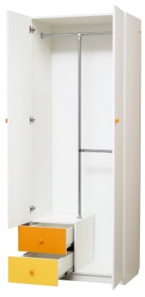 Шкаф 2-х дверный с ящиками и зеркалом Радуга (800) в Режи - rezh.ok-mebel.com | фото 2