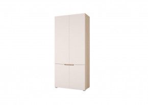 Шкаф 2-х створчатый АНТАЛИЯ (Сонома/Белый софт) в Режи - rezh.ok-mebel.com | фото