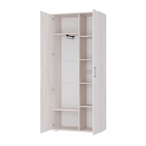 Шкаф 2-х створчатый Флоренция (ясень белый) в Режи - rezh.ok-mebel.com | фото 2