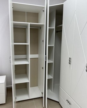 Шкаф 2-ств. с 2-мя отделениями "Сандра" в Режи - rezh.ok-mebel.com | фото 2