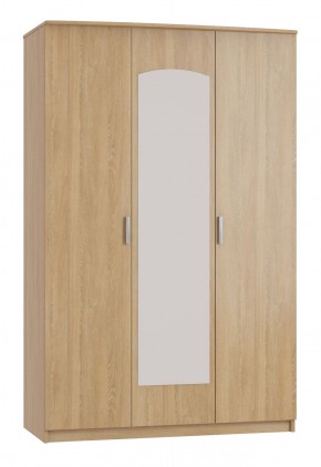 Шкаф 3-х дверный с зеркалом Шк210.1 МС Ирина в Режи - rezh.ok-mebel.com | фото
