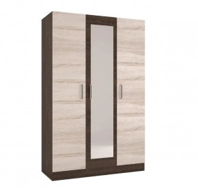 Шкаф 3-х створчатый Леси + Зеркало в Режи - rezh.ok-mebel.com | фото 3