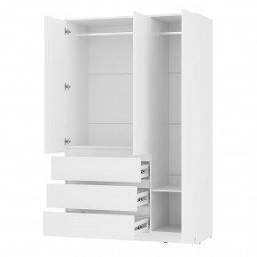 Шкаф 3-х створчатый Симпл ШК-08 (белый) в Режи - rezh.ok-mebel.com | фото 2