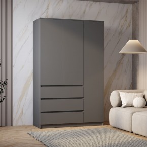 Шкаф 3-х створчатый Симпл ШК-08 (графит) в Режи - rezh.ok-mebel.com | фото 3
