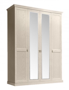 Шкаф 4-х дверный (2 зеркала) для платья и белья Венеция дуб седан (ВНШ1/4) в Режи - rezh.ok-mebel.com | фото
