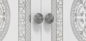 Шкаф 4-х дверный с зеркалами (12.244) Грация (белый/серебро) в Режи - rezh.ok-mebel.com | фото 2
