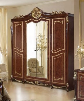 Шкаф 4-х дверный с зеркалами (19.144) Джоконда в Режи - rezh.ok-mebel.com | фото