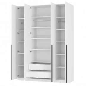 Шкаф 4-х створчатый Айрон ШК-13 (белый) в Режи - rezh.ok-mebel.com | фото 9